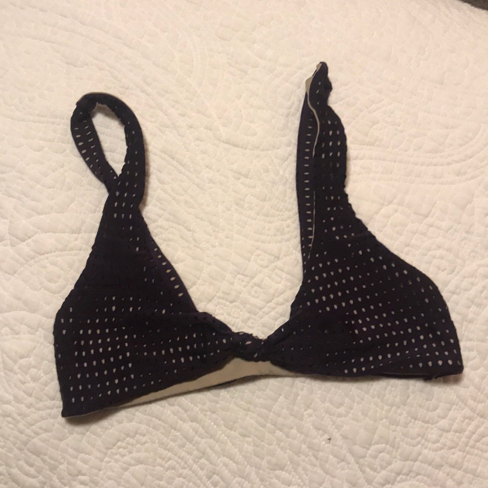 Acacia Swimwear Purple Net Top